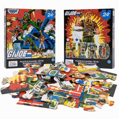 PUZZLE,24pc RETRO G.I.JOE 2ASS