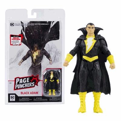 ACTION FIGURE,3"BLACK ADAM w/C