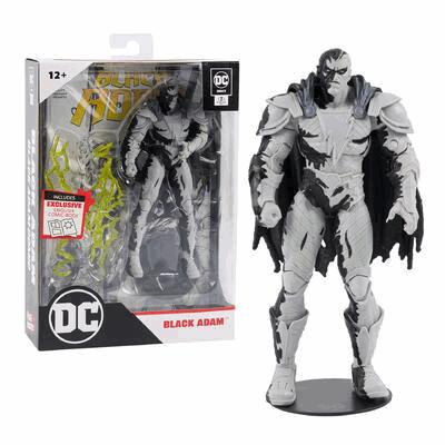 ACTION FIGURE,7"BLACK ADAM w/C