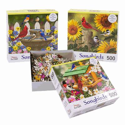 PUZZLE,500pcSONGBIRDSw/POSTER