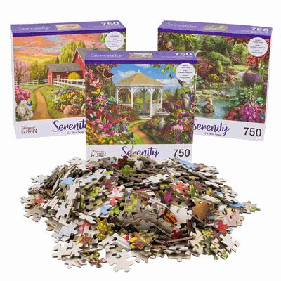 PUZZLE,750pcSERENITYw/POSTER A