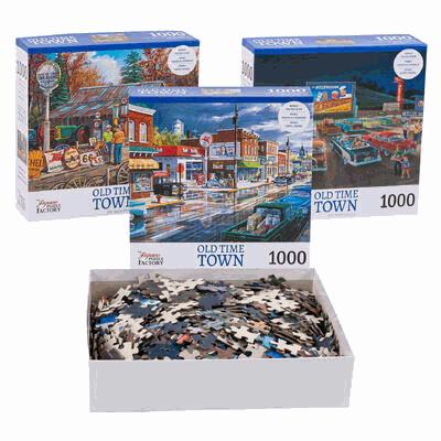 PUZZLE,1000pcOLD TIME TOWN ASS