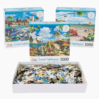 PUZZLE,1000pcCOASTAL LIGHTHOUS