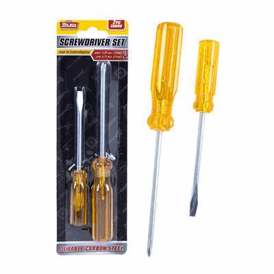 SCREWDRIVER SET,2pc Yellow