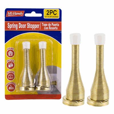 DOOR STOP SPRING,2pc GOLD