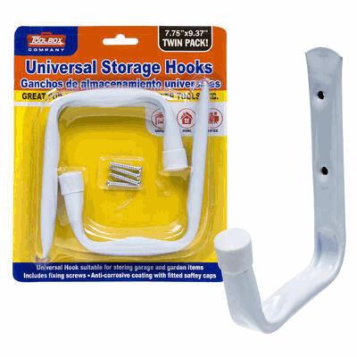 STORAGE HOOK,2pc19mm w/NAILS U