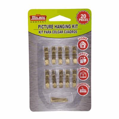 PICTURE HANGING KIT,20pc w/NAI
