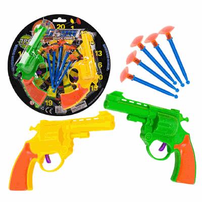 PLAYSET, 7pc DART BLASTER SOFT