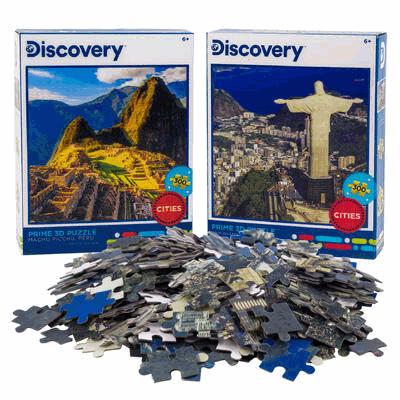 PUZZLE,300pc 3D WONDERS OF THE