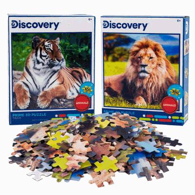 PUZZLE,300pc 3D WILDLIFE ANIMA