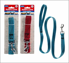 Dog Leash, 47" – 2 Assorted Colors