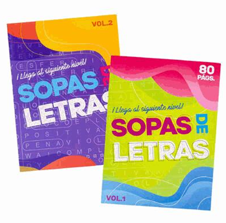 Spanish Find a Word Puzzle Book – 80 Pages