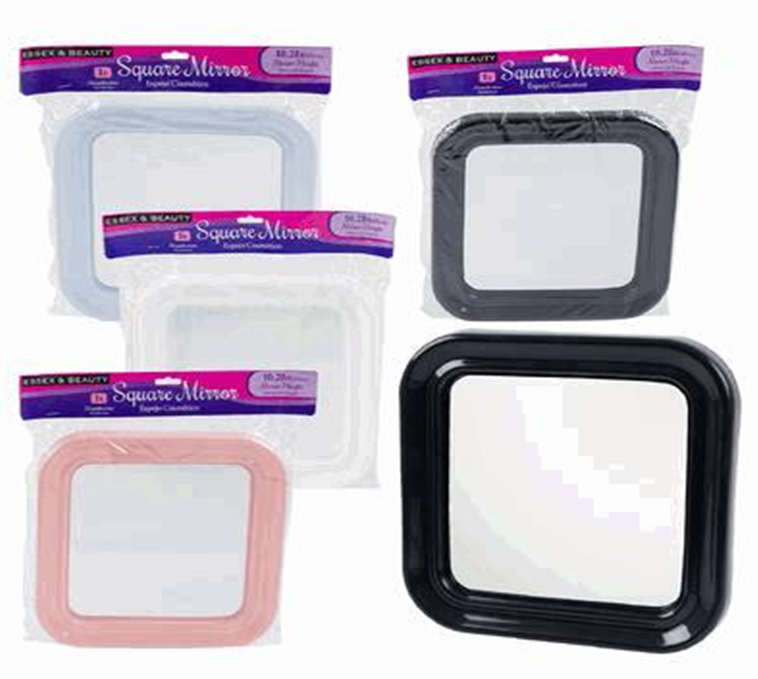 Square Mirror 10.2" – LaColors, Assorted Colors