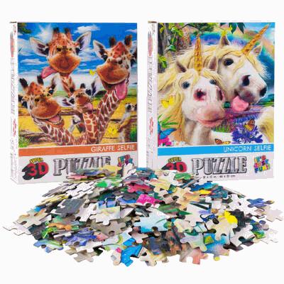 PUZZLE,300pc 3D GIRAFFE/UNICOR