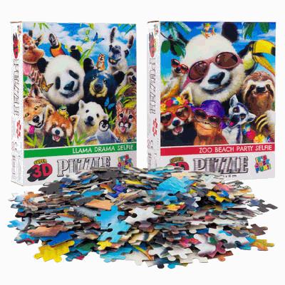 PUZZLE,300pc 3D SAFARIJUNGLE H