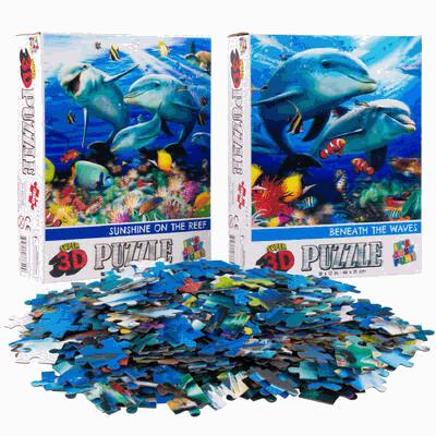 PUZZLE,300pc 3D MARINELIFE HOWARD ROBINSON