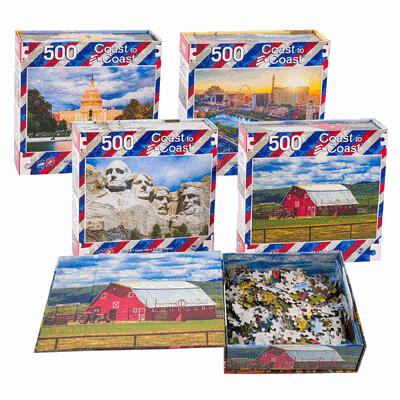 PUZZLE,500pc AMERICANA COLL