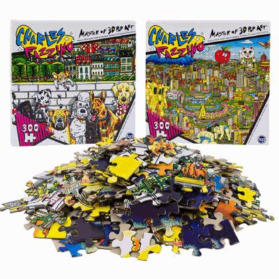 PUZZLE,300pc CHARLES FAZZINO C