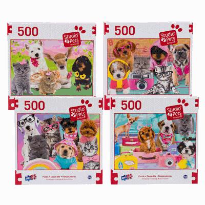 PUZZLE,500pc STUDIO PETS COLL