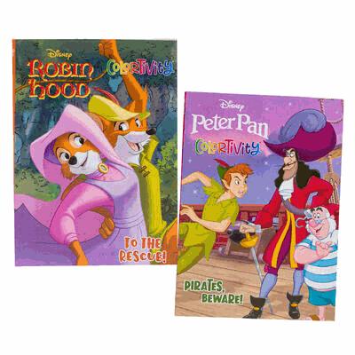 CLRN'G BOOK,64pgROBIN HOOD&PET