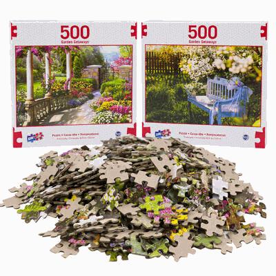 PUZZLE,500pcGARDEN GETAWAYS CO