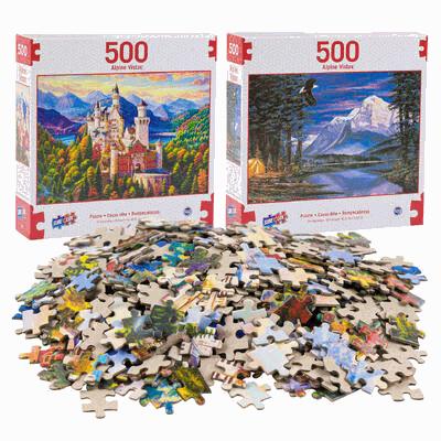 PUZZLE,500pcALPINE VISTAS