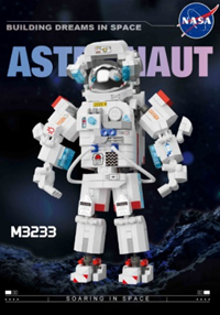 NASA Astronaut Building Blocks – Creative Construction Toy for Kids