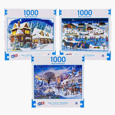 PUZZLE,1000pc WINTER WONDERLAN