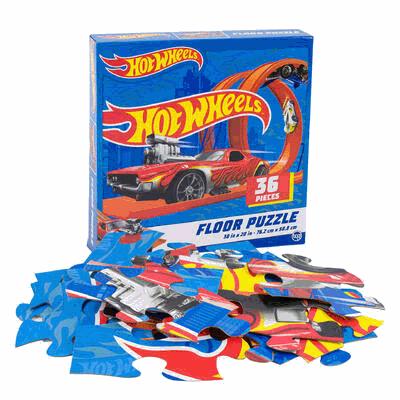 FLOOR PUZZLE,36pcHOT WHEELS