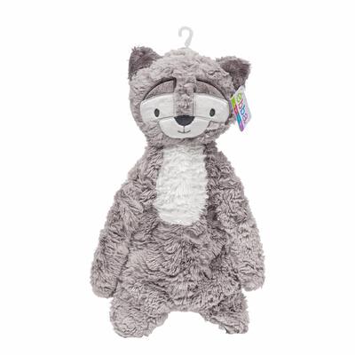 PLUSH,15"CUDDLE RACCOON SECURE