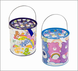 Clear Canister 6.25"H – Care Bears Design