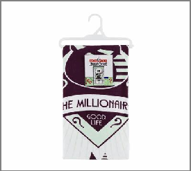 BEACH TOWEL,27x54"MONOPOLY THE