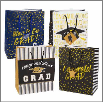 GIFT BAG,LRG GRADUATION H.STAM
