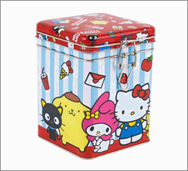Square Lock-Top Canister 6.5"H – HK & Friends Design