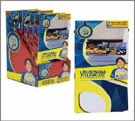 PILLOWCASE,1pc 7.75"RYAN'SWORL