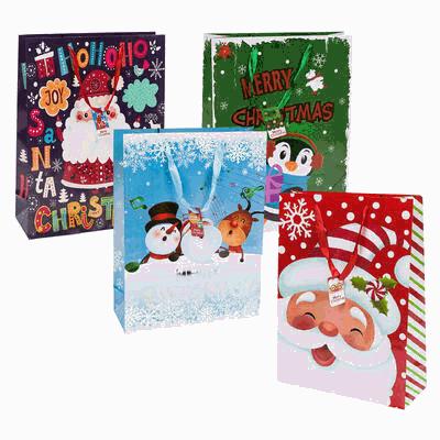 GIFT BAG,CHRISTMAS JUMBO