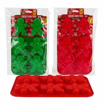 SILICONE MOLD,12"GINGERBREAD M