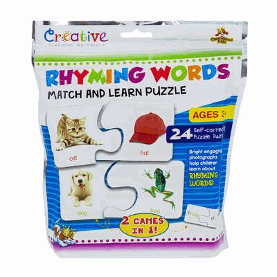 PUZZLE,RHYMING MATCH &LEARN