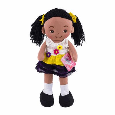 PLUSH RAG DOLL,16"AISSA SWEET