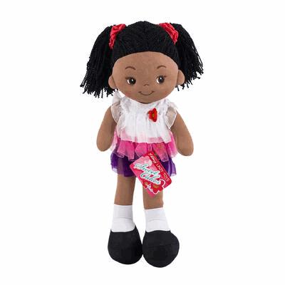 PLUSH RAG DOLL,16"SWEET CAKES