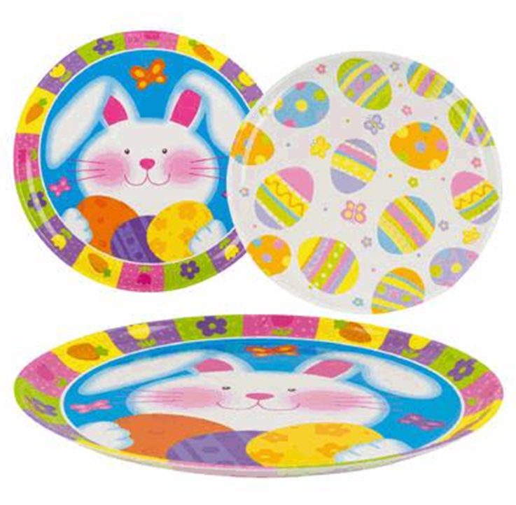 Easter Serving Tray 13.5" – Assorted Designs for Festive Occasions