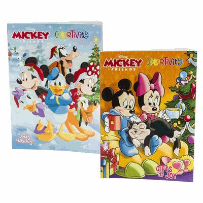 CLRN'G BK,80pgXMAS Mickey&Frie