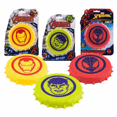TOY,6.5"CAP FLYER MVL/SPIDERMA