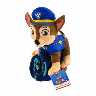 HUGGER&THROW SET,2pc PAW PATRO