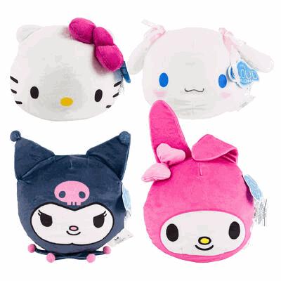 CLOUD PILLOW,8"RND HELLO KITTY