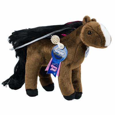 PLUSH,12" BLAZE, BREYER HORSE