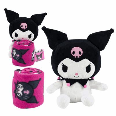 HUGGER&THROW SET,2pcKUROMI PIN
