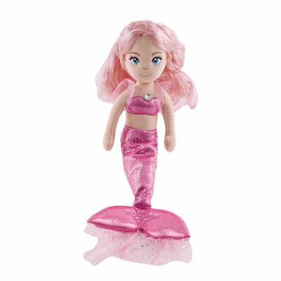 PLUSH,14"CRYSTAL SPARKLES ROSE