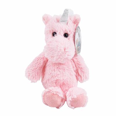 PLUSH,8"UNICORN PINK