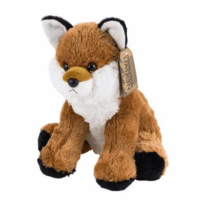 PLUSH,12"FOX BROWN